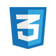 logo langage CSS 3